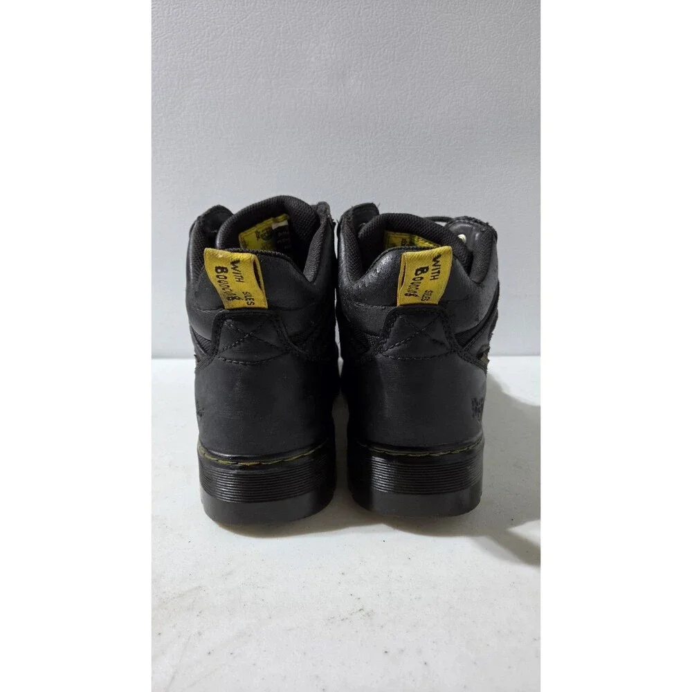 Dr. Martens Industrial Work Boots Men's US 13 Black Leather Steel Toe F2413-11